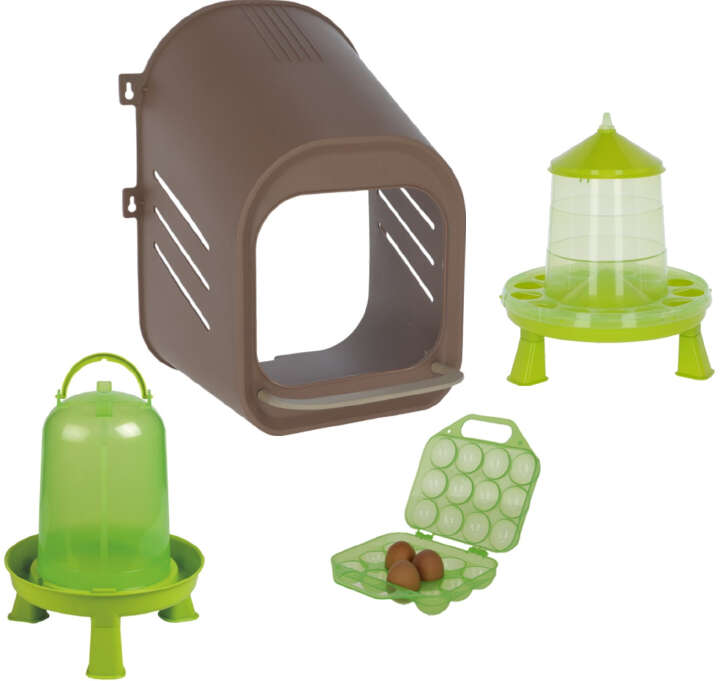 KERBL Hühnerstarterset 4-teilig